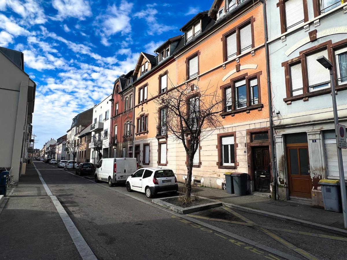 # Le 4 # Tres Beau Appartement T3 Neuf, Tout Confort, Mulhouse Centre Ville Buitenkant foto